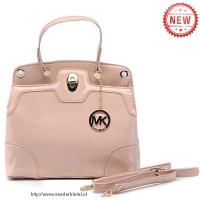 michael kors glad leer groot roze bakken Outlet Winkel 2h9jm865